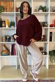Terry B Classic Sweatshirt Maroon